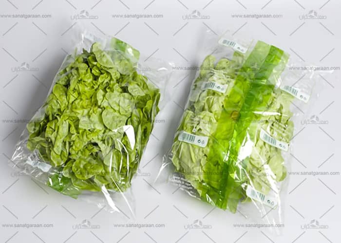 بسته بندی سبزیجات در منزل