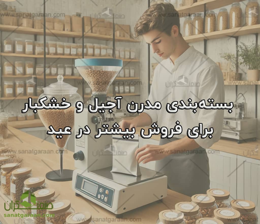 بسته بندی آجیل ویژه شب عید